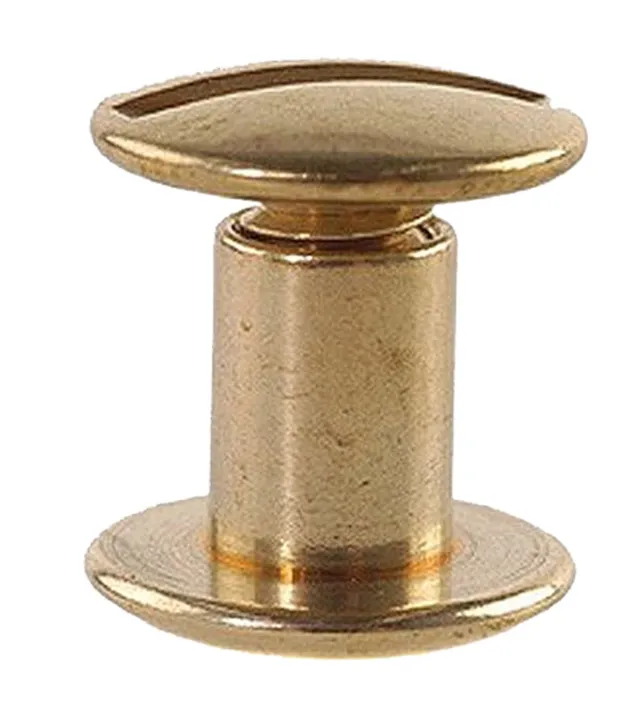 Uncle Mike's Brass Chicago Screws 24 Pack - UNC