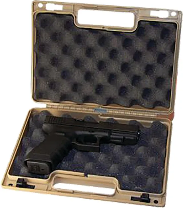 Berry's Mfg Single Pistol Case Tan 071114818756 Gun Accessory