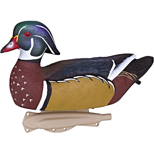 Flambeau Outdoors 8018SUV Wood Duck Decoy 6-Pack UVision Paint Keel Design - Flambeau Outdoors for sale at Iron and Lace