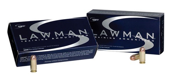 Buy Speer 53955 Lawman Training 40 S&W 165 gr 1150 fps TMJFN 50 Bx/20 Cs online