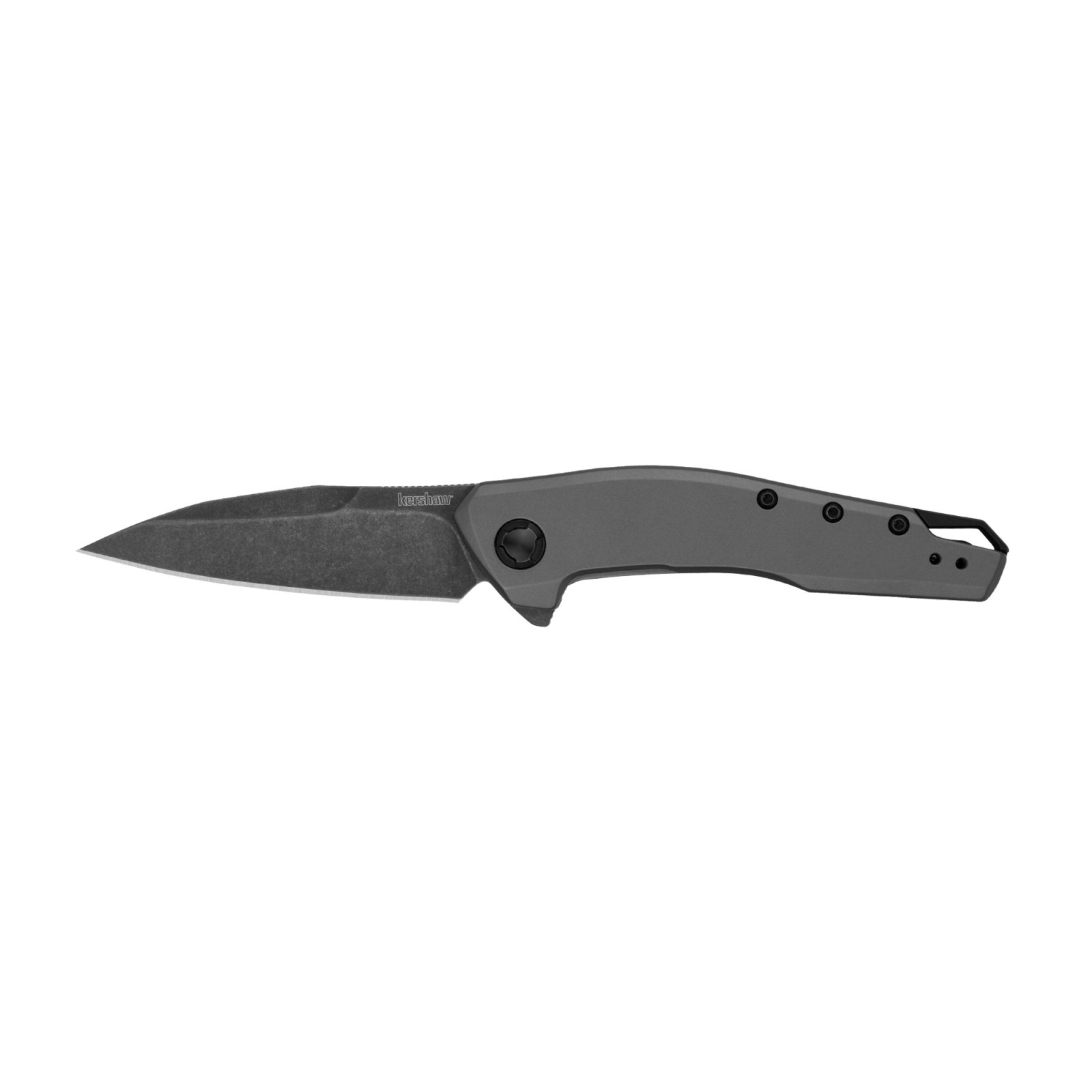 Kershaw Sanctum 1815 2.98 In Drop Blackwash Folding Knife - Kershaw