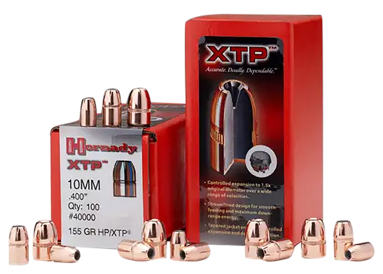 Hornady 35580 XTP Hunting 9mm .355 147 gr Hollow Point XTP - Hornady Manufacturing Company - 9mm