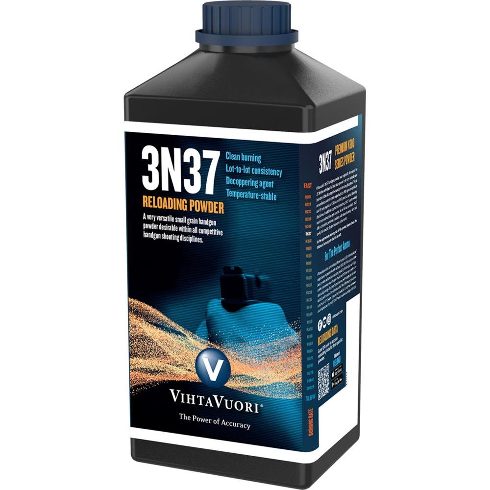Vihtavuori T10030 3N37 Handgun Powder 1lb - Medium Burn Rate, Clean Burning - Vihtavouri