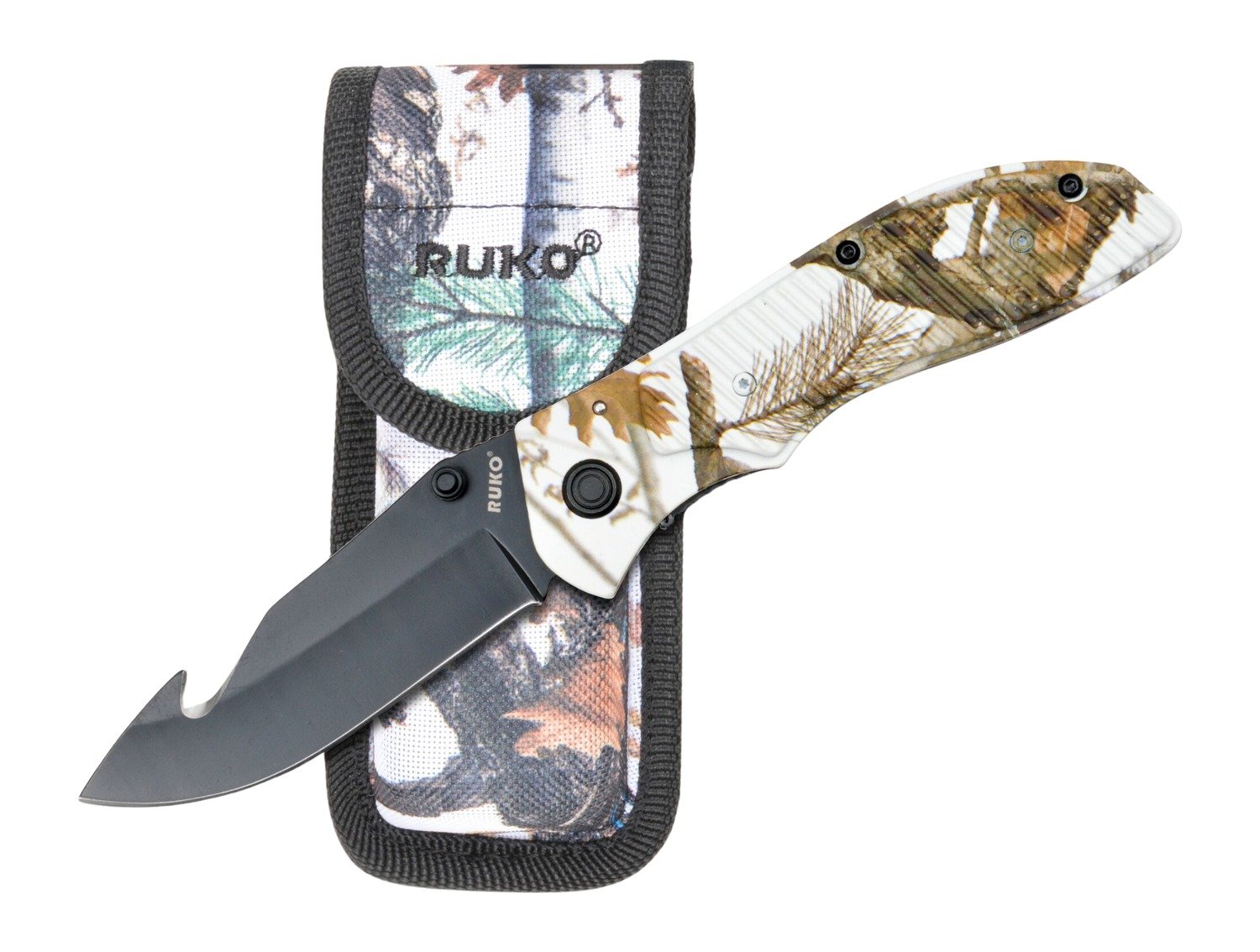 Buy RUKO RUK0106GHTND 440A Tundra Guthook Folding Knife online