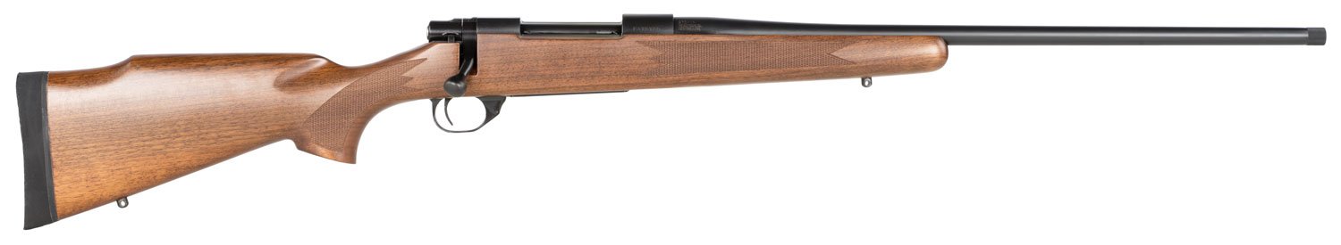 Buy Howa M1500 Walnut Hunter Rifle 7MM-08 22 in Blue Bolt Action 4+1 online