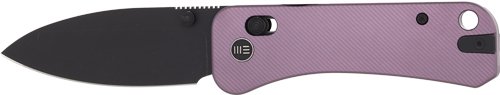 WE Banter WE23075-2 Purple Aluminum S35VN Blade 2.87" Crossbar Lock - WE Knife