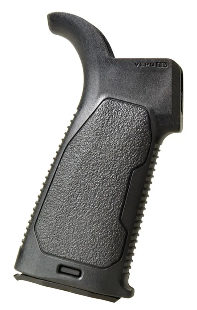 Strike ARVEPG15 Viper Enhanced Pistol Grip 15 deg Black Polymer AR-Platform - Strike Industries