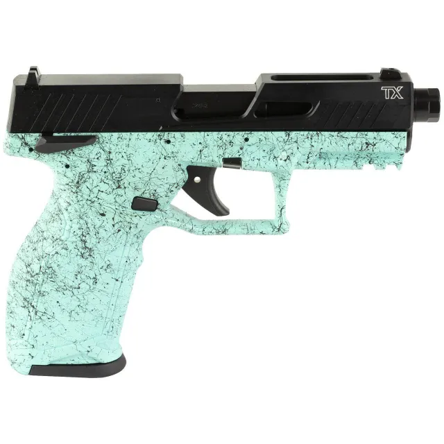 Taurus 2TX 22 .22LR 4.16in 16rd/22rd Cyan/Bk Semi-Auto Pistol 1-2TX22141SP4 - Taurus - 22 LR for sale at Bang-Bang Tactical