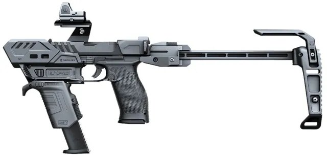 Recover Tactical SPROPDPGB01 S-Pro MG Conversion Kit Walther PDP Black - Recover Tactical