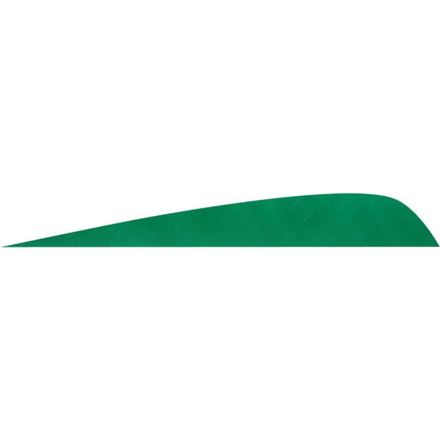 Gateway 400LPSGN-50 Parabolic Feathers Green 4in LW 50pk 2.76 Grains - Gateway