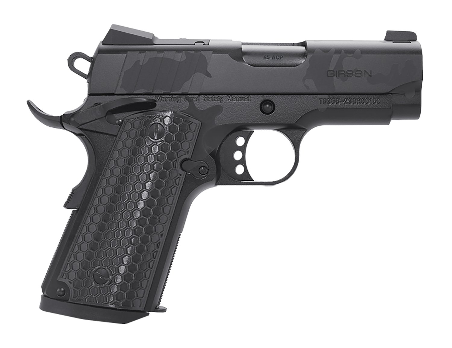 Buy Girsan 391150 MC1911 SC 9mm 3.4" Black Camo Optic Ready Pistol 7+1 online