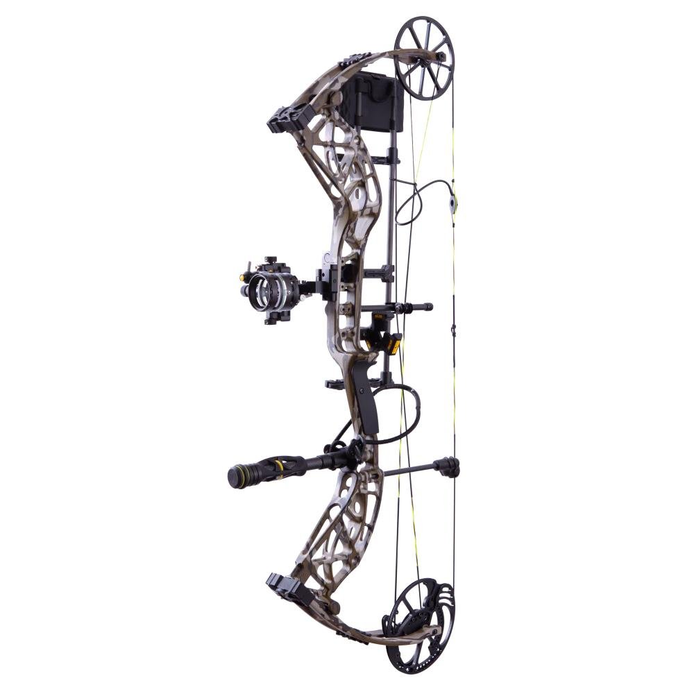 Bear AV57A120B7R Adapt 2+ RTH Bow, 55-70 lbs, 320 FPS, Bottomland Finish - Escalade Sports DBA Bear Archery