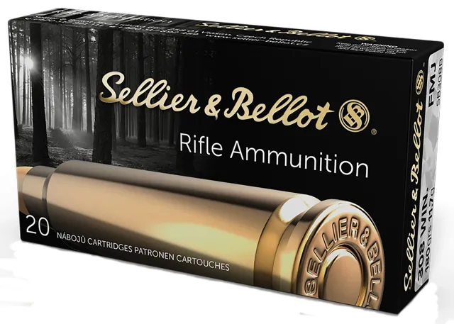 Buy Sellier & Bellot SB308B Rifle 308Win 180gr Full Metal Jacket 20 Per... online