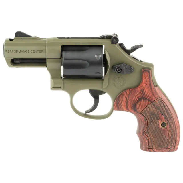 Buy Smith & Wesson 14451 Model 19 Carry Comp .357 Mag 2.5" Moss Cerakote Revolver online