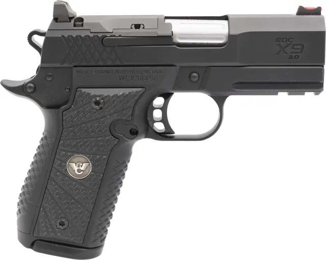 Buy Wilson Combat 1911 EDC X9 2.0 Light Rail OR 9mm Luger 15+1 3.250 Black online