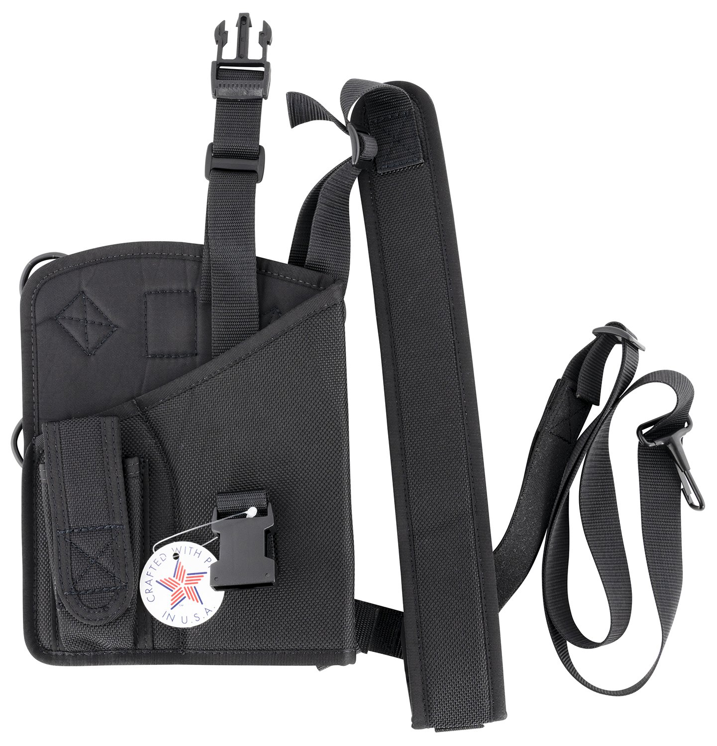DeSantis M72BALAZ0 Yukon Hunting Rig Shoulder Holster Black Nylon 1911 - DeSantis