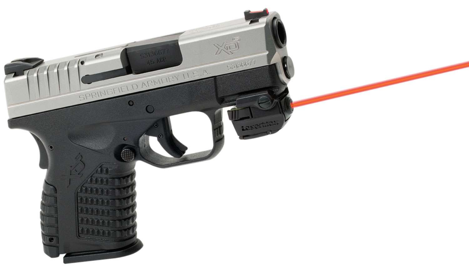 Buy LaserMax LMSMICRO2R Red Micro II Laser, 650nm, 5mW, Black, Picatinny Mount online
