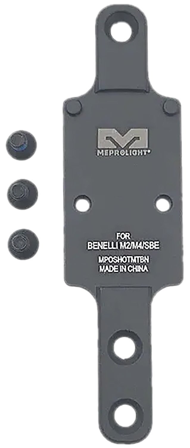 Buy Meprolight 901141040 Optics Plate Matte Black Aluminum for Benelli M2/M4/SBE online