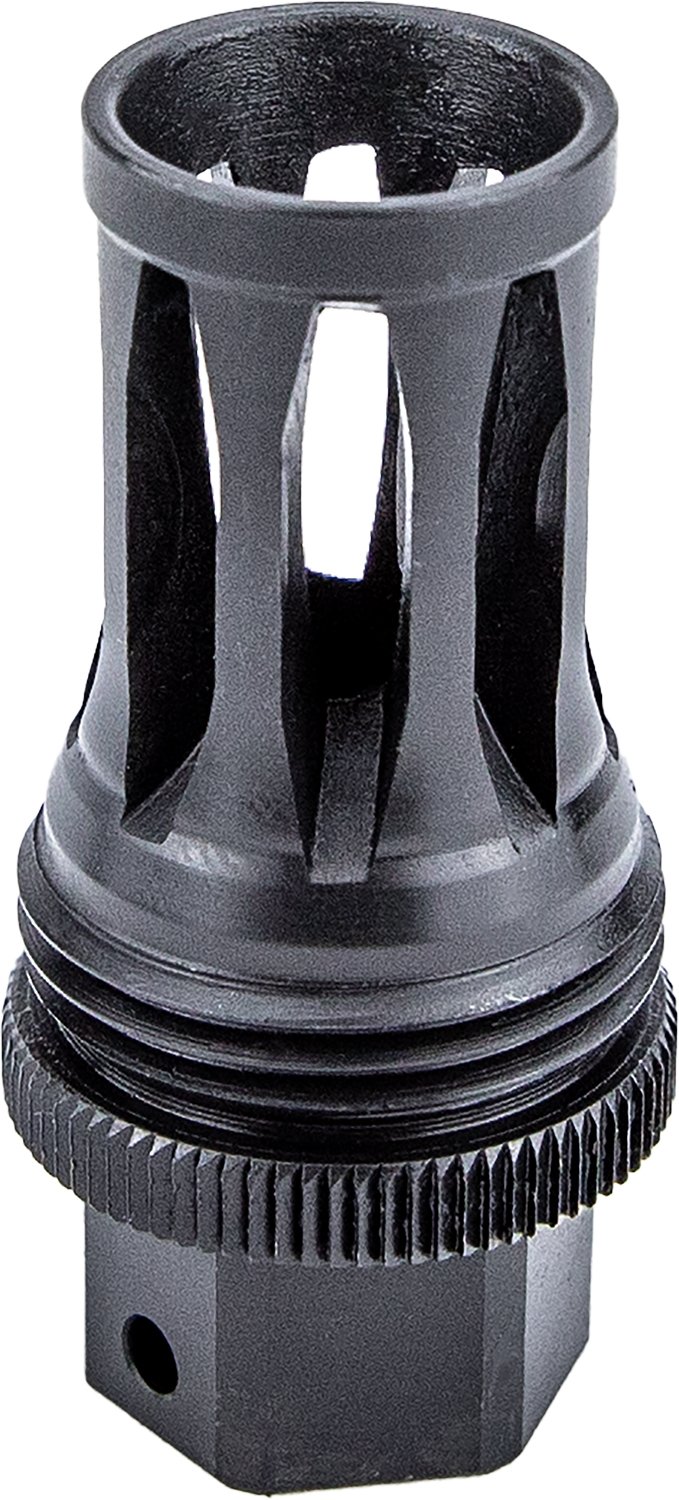 Buy Kgm A-QD-FH-S-1 Quick Detach Flash Hider Black Nitride Steel 1/2"x28 online