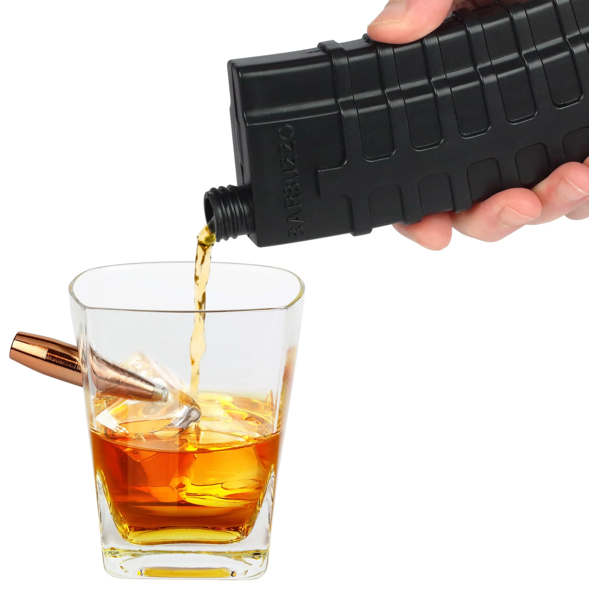Buy Caliber Gourmet AR Magazine 7oz Flask - Black CBG-SG-LFLASK online