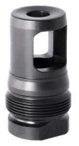 Dead Air DA152 XEMAX Muzzle Brake Black 11-16"-24 Threads 45 Cal - Dead Air