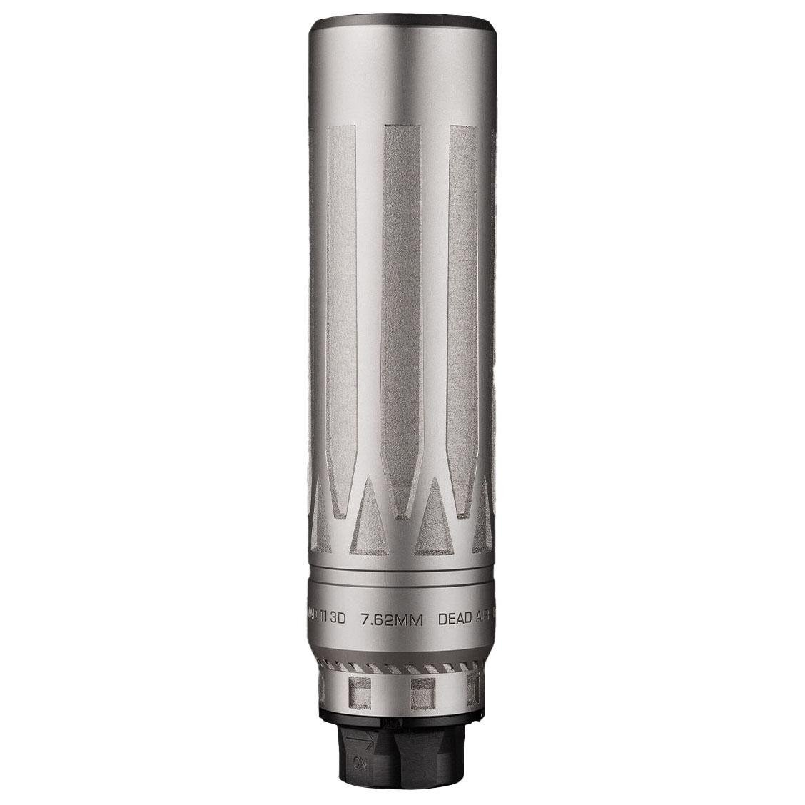 Dead Air Nomad Ti XC Silencer 30 Caliber 6.7 In Raw Titanium Satin - Dead Air - 30 CALIBER | 7.62MM