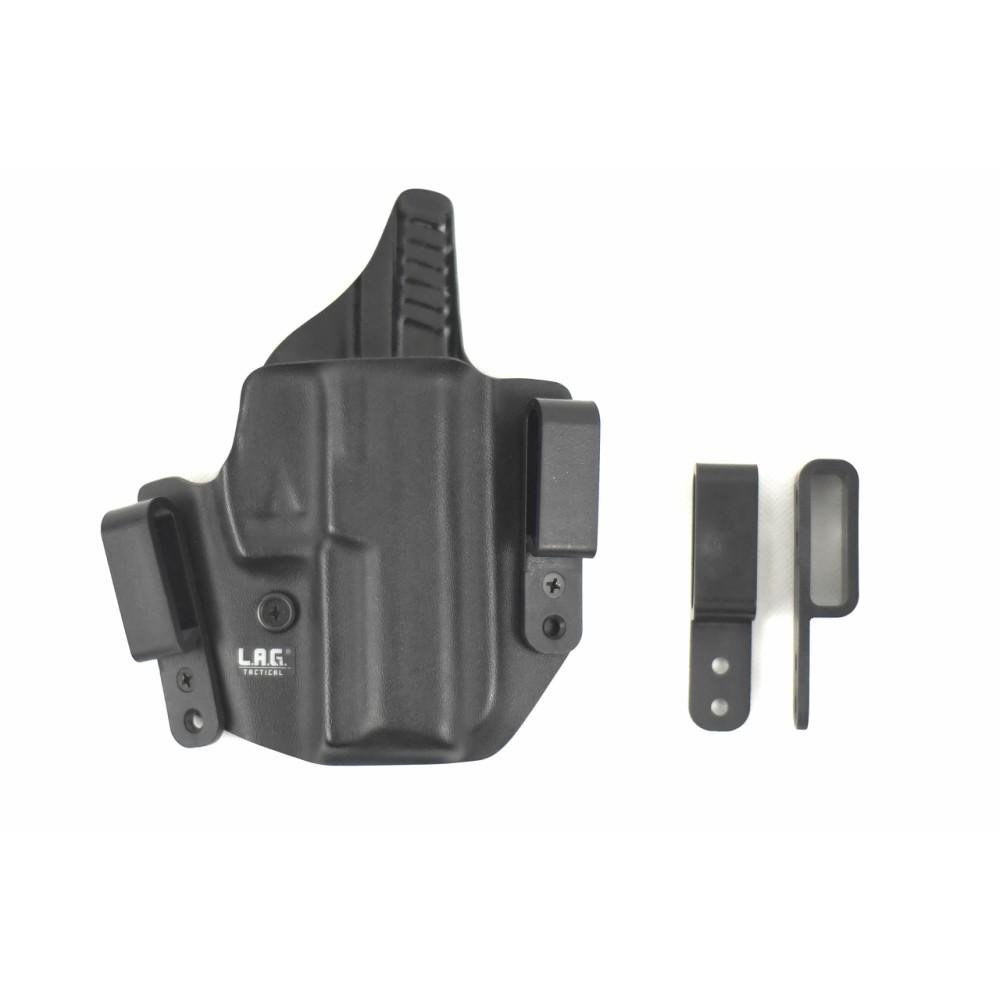 L.A.G. Tactical Defender Holster SIG P365 Kydex Right Hand Black - L.A.G. Tactical, Inc.