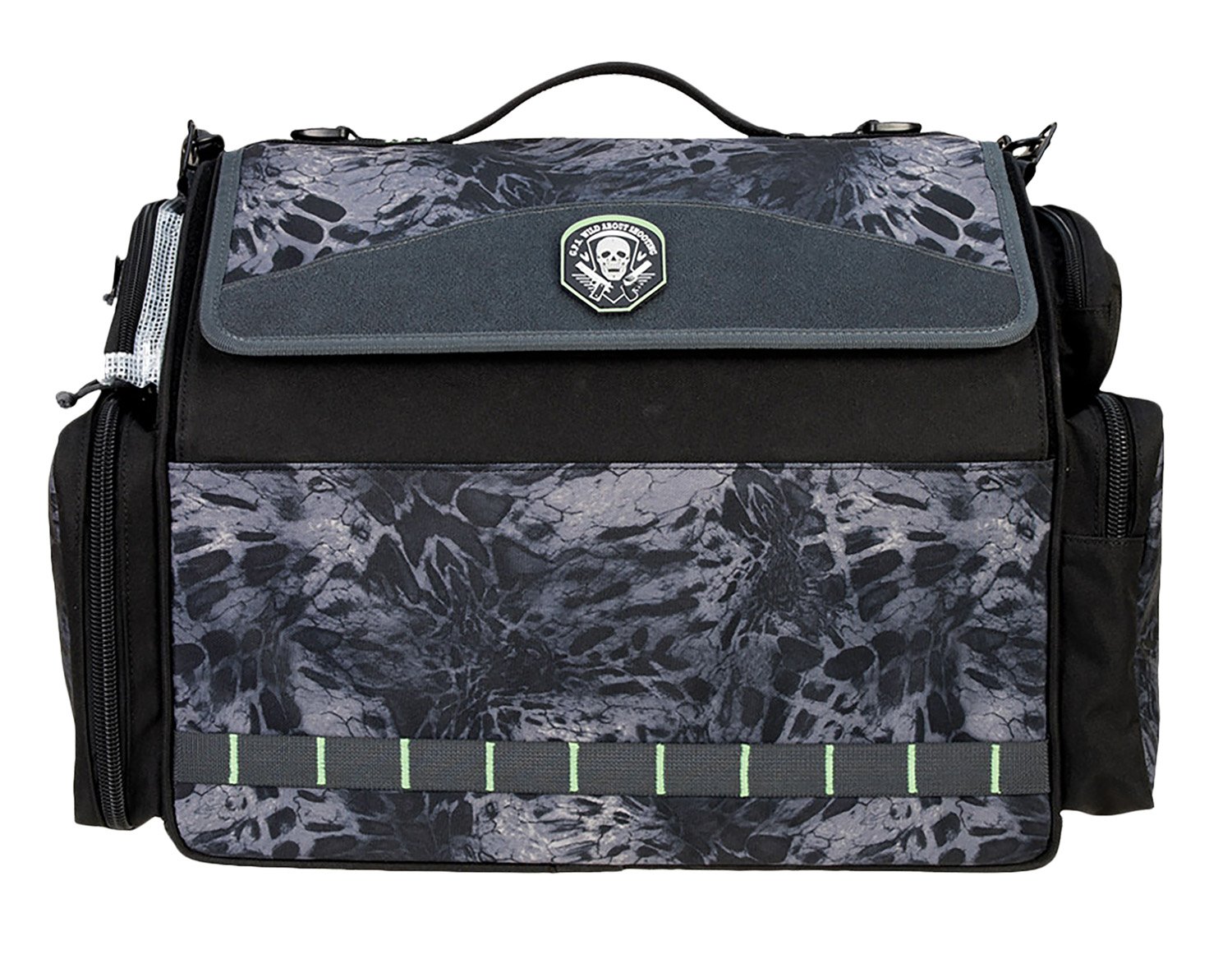 G-Outdoors GPS-1955BRN Barn Range Bag PRYM1 Blackout Holds 8 Handguns - GPS - PRYM1 BLACKOUT