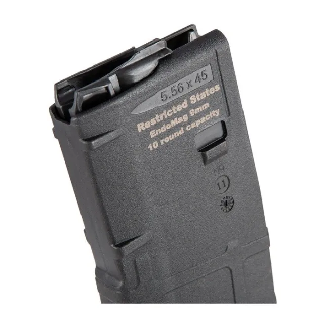 MEAN ARMS AR-9 ENDOMAG 9mm Luger 10-Round Black Magazine