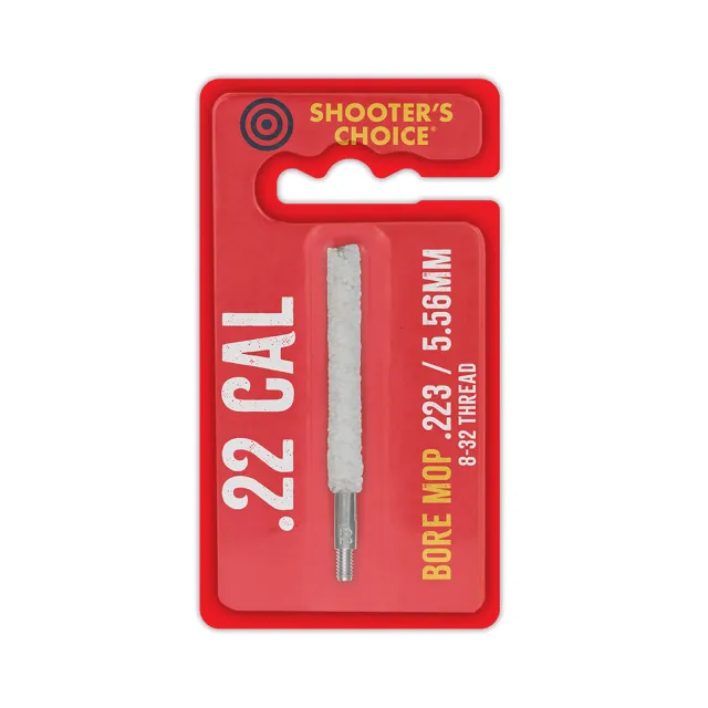 Shooter's Choice .22/.223/5.56 Calibers 3" Cotton Bore Mop - Shooter's Choice - .22/.22-250/.223/5.56
