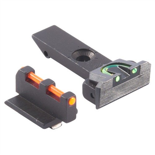 Williams Gun Sight Ruger GP100 Fiber Optic Sight Set Green Red - Williams Gun Sight Company