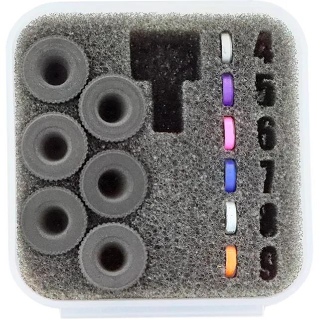 IIDLXKT Specialty Iron I Rifle Peep Kit, 6 Apertures & Verifiers, Case - Specialty Archery