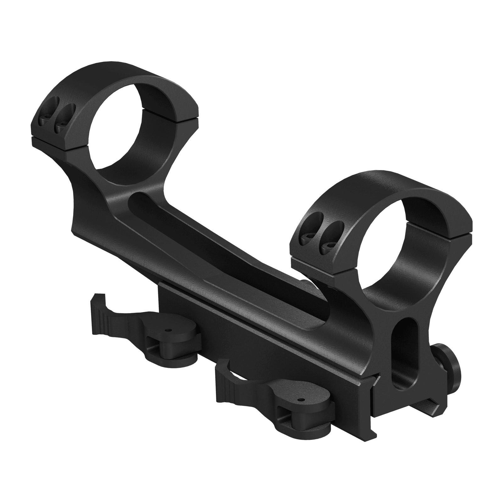 ATN Dual Cantilever QDM Optics Mount 30mm Matte Black ACMUDCQDM2 - ATN