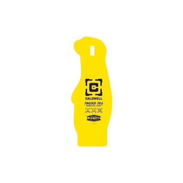 Buy Caldwell AR500 Prairie Dog Target, 3/8" Yellow Steel, High Visibility, Rifle Rated, Lifetime Guarantee online