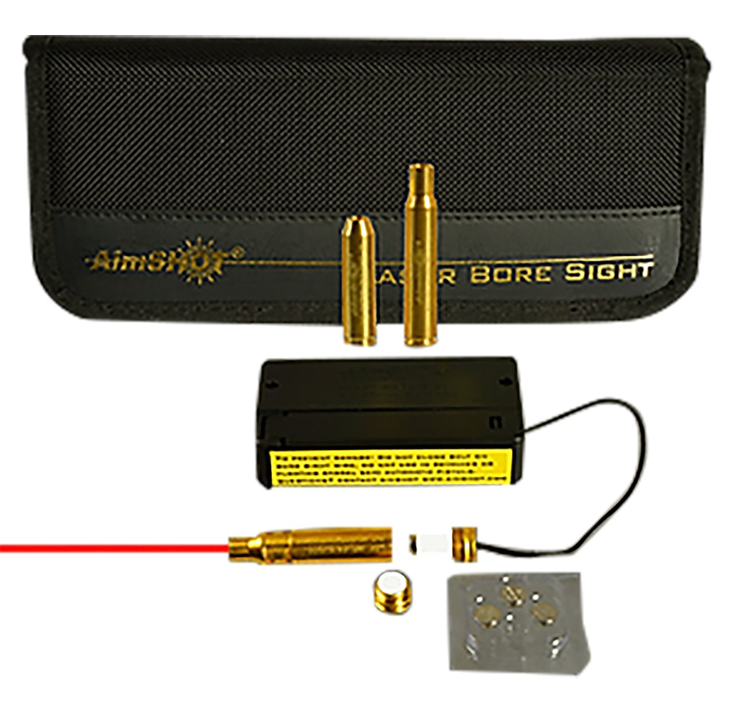 Buy AimShot MBSKIT1 Modular Rifle Boresighter Kit BS223/AR243/AR3006 Brass online