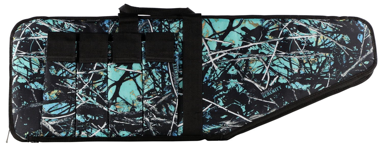 Bulldog SRN1038 38 In Muddy Girl Camo Tactical Rifle Case Water-Resistant - Bulldog