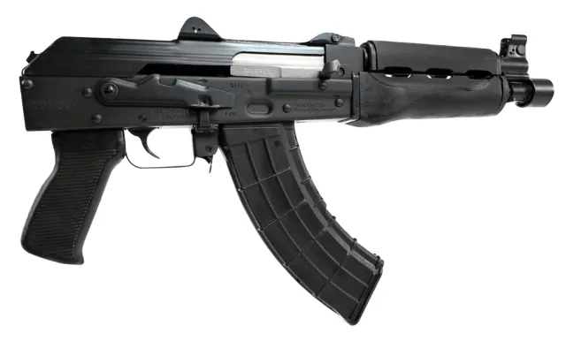 Zastava ZPAP92 Pistol 7.62x39 10.5 in Chrome Lined Barrel 30 Rounds Semi Au - Zastava Arms - 7.62 x 39mm for sale at Smoke Wagon Firearms