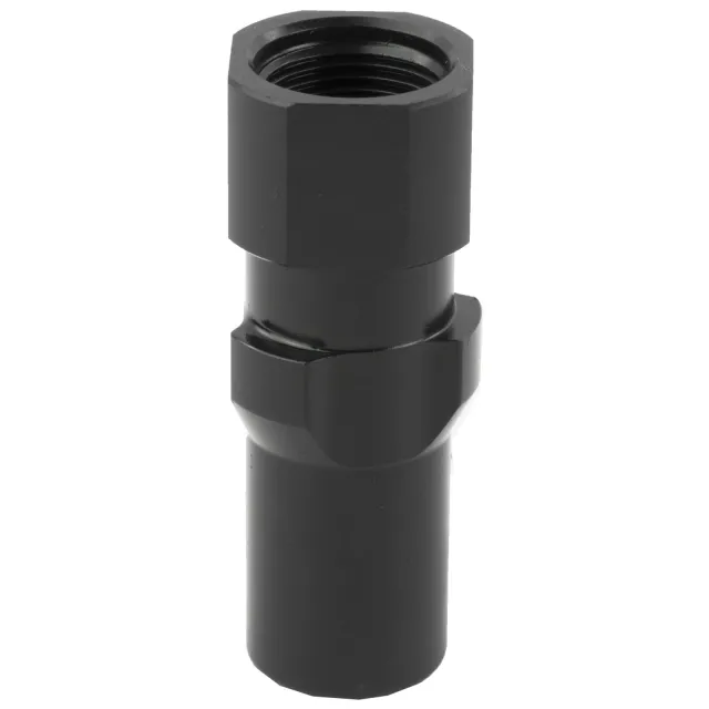 Griffin Armament 3L1351LH 3-Lug 9mm Adapter M13.5x1 LH Black Stainless - Griffin Armament - 1.43"