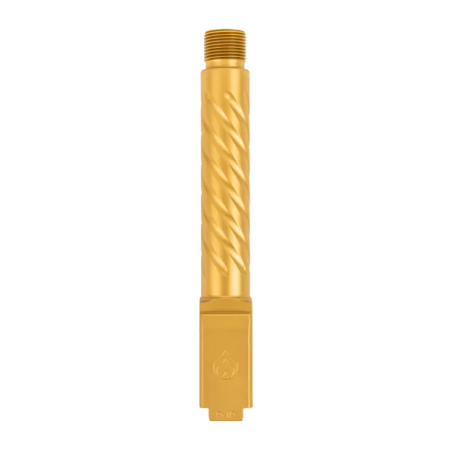 Ballistic Advantage BAPSG195T3G 9MM 4.5in Threaded Barrel Gold PVD - Ballistic Advantage - 9mm Luger (9x19 Parabellum)