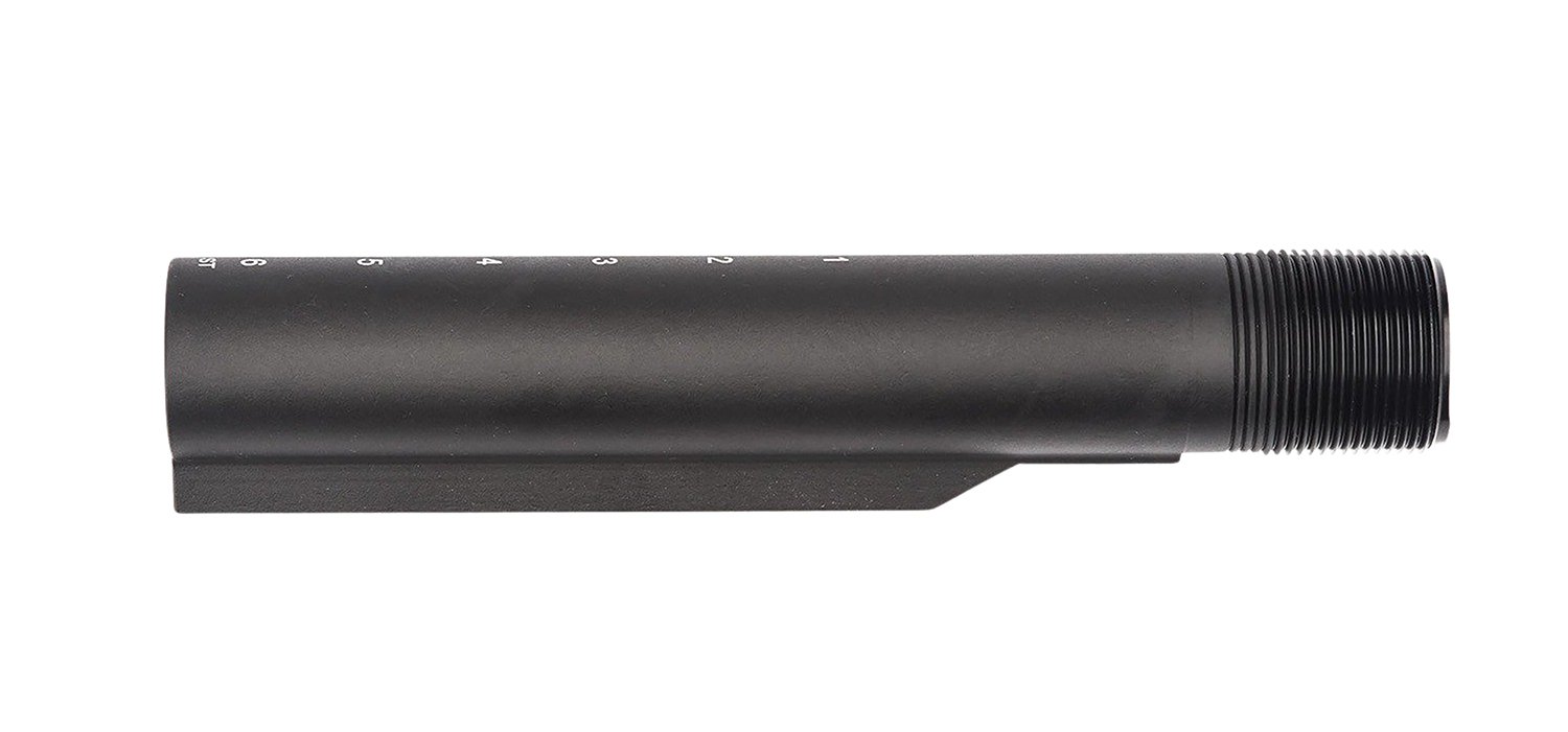 Spike's Tactical SLA500R 6-Position Mil-Spec Buffer Tube Black Anodized - Spike's Tactical