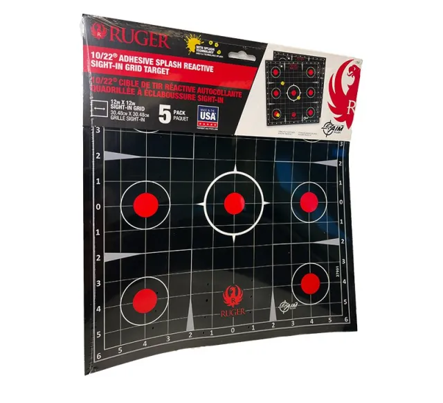 Allen Ruger Splash Adhesive Target Kit 10/22 5pk