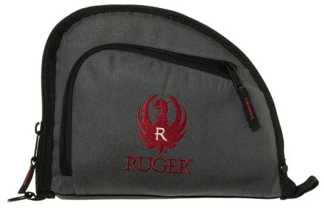 Ruger 27430 Auto Fit Handgun Soft Case Gray 9 Inch - Ruger