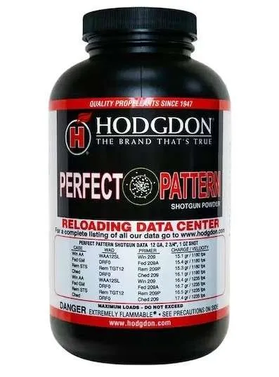 Hodgdon PP1 Perfect Pattern Powder 12 Gauge 1 lb Shotgun Gauge - Hodgdon - 12