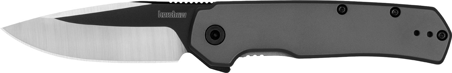 Kershaw 1411 Thermal EDC 2.95" Drop Point Blade Gray PVD Handle Knife - Kershaw
