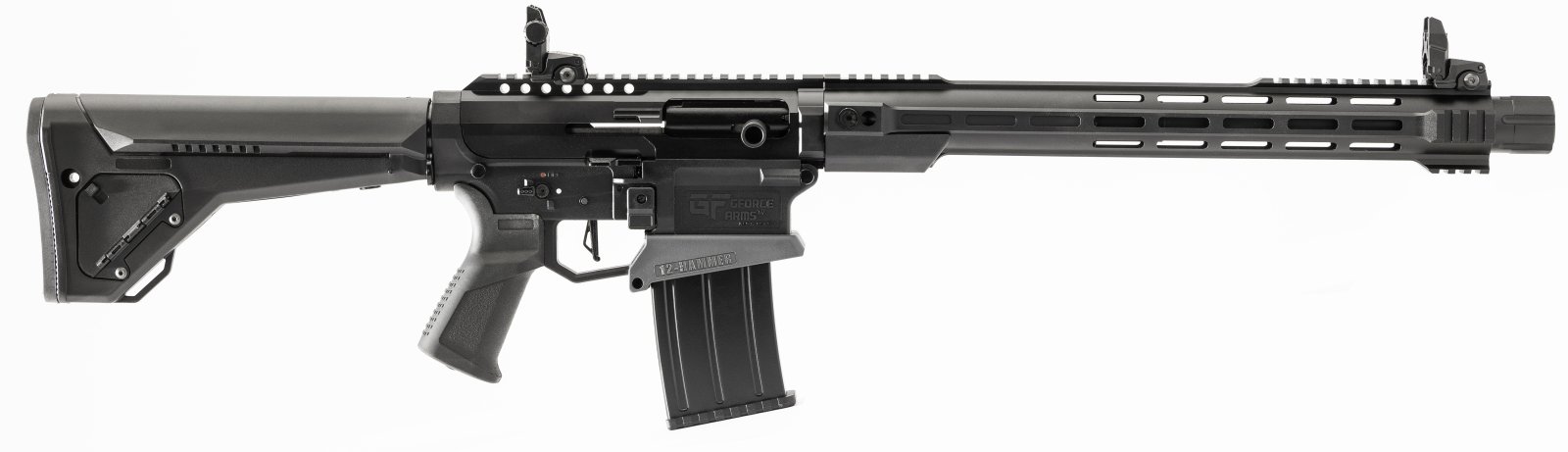 Gforce Arms GF12HMRB MKX3 12-Hammer 12 Gauge Semi-Auto 3" 5+1 18.50" Bla... - GForce Arms - 12 Gauge