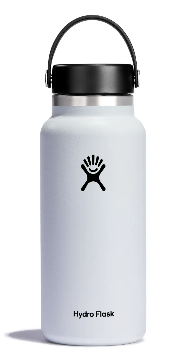 Hydro Flask Wide Mouth Insulated Water Bottle w/ Flex Cap - Hydro Flask