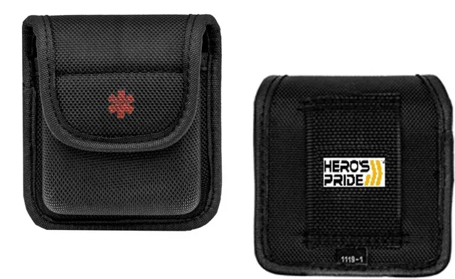 Hero's Pride Ballistic NARCAN Nasal Spray Case Hidden Snap Plain