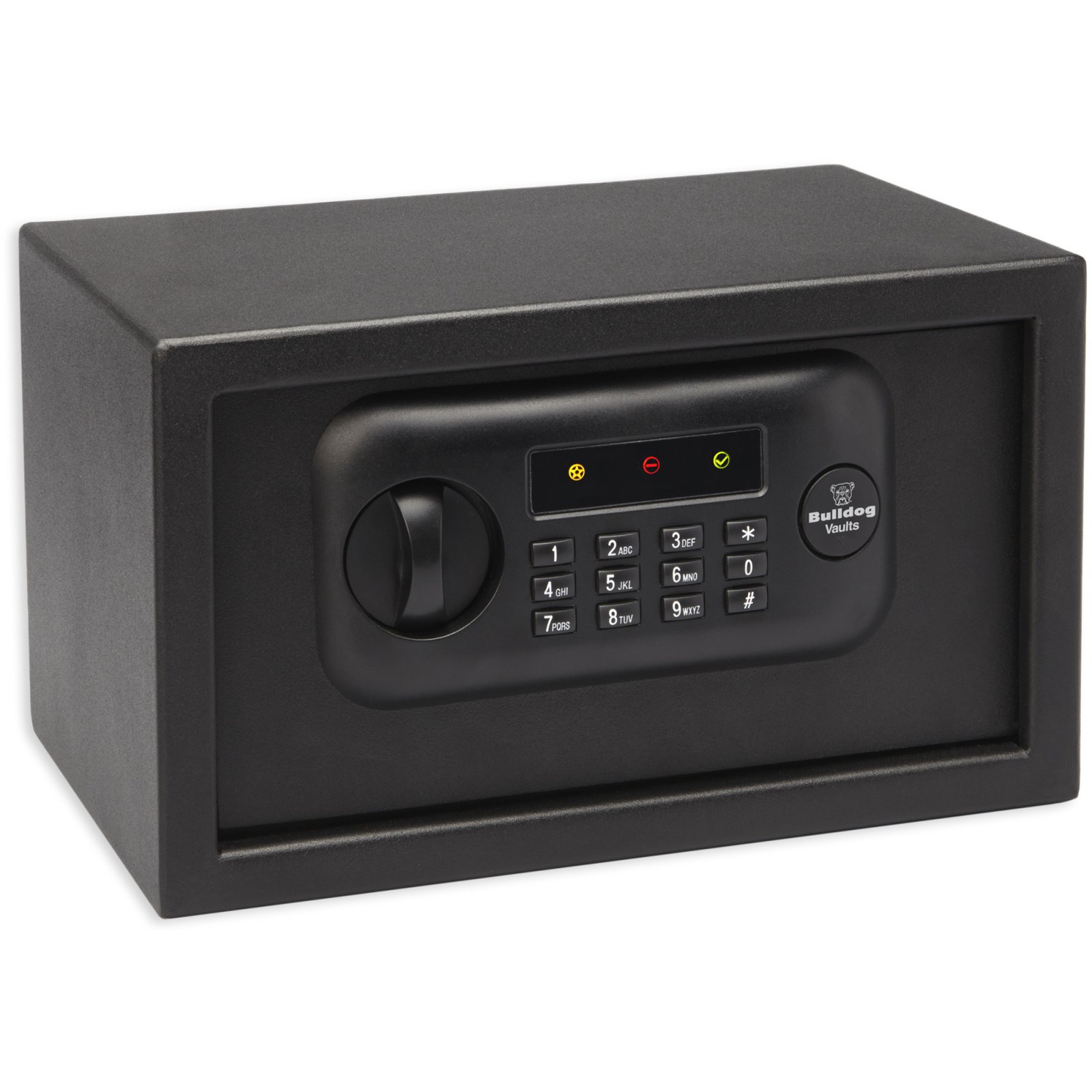 Bulldog BD1050 Digital Pistol Vault Heavy Duty Steel 12 x 8 x 7 Black - Bulldog