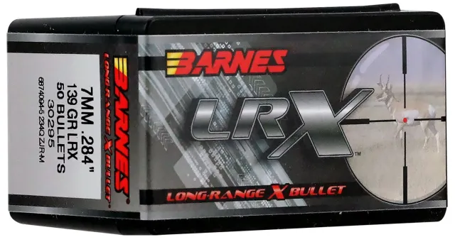 Barnes Bullets 7mm (.284) LRX Long Range 139 Grain 50/ - Barnes Bullets - 284 Caliber
