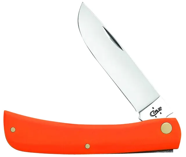 Case Cutlery Sod Buster 4.5" Orange Knife 80512 - CASE CUTLERY